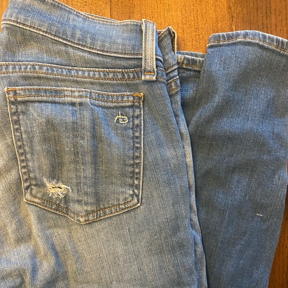 Rag and Bone Zipper Jeans size 25.  Only air dried. Excellent condition. - Picture 3 of 3